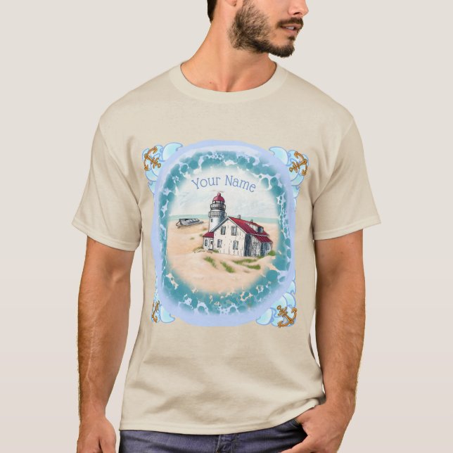Noon Lighthouse  t-shirt (Front)