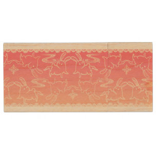 Noon & Night Rabbit USB Wood USB Flash Drive