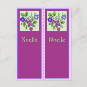 Noon Personalized Bookmark Postcard