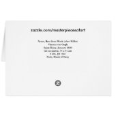Noon Rest from Work (Millet) Van Gogh Fine Art Cards (Back Horizontal)