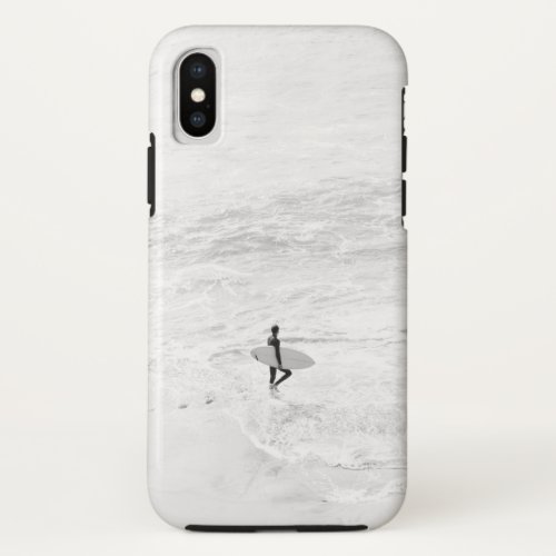 Noon Surfer Vibes 2 surf wall art  iPhone X Case