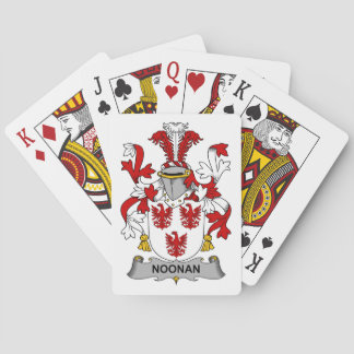 Noonan Family Crest Poker Cards