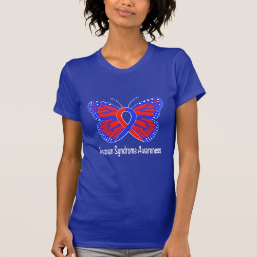 Noonan Syndrome Butterfly Awareness Ribbon T_Shirt