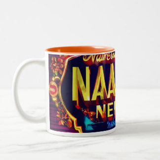 Noor 3D Logo Two-Tone Coffee Mug