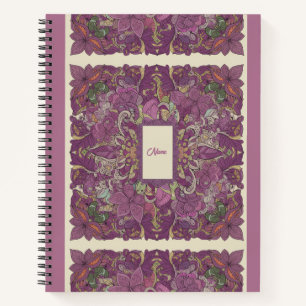 Nooracle Plum Intricate Growth Journal
