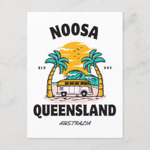Noosa beach Queensland  Postcard