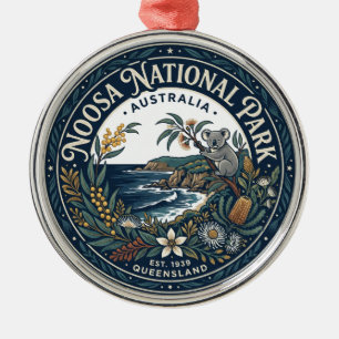Noosa National Park Australia Metal Ornament