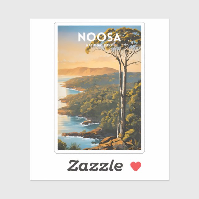 Noosa National Park Sticker (Sheet)