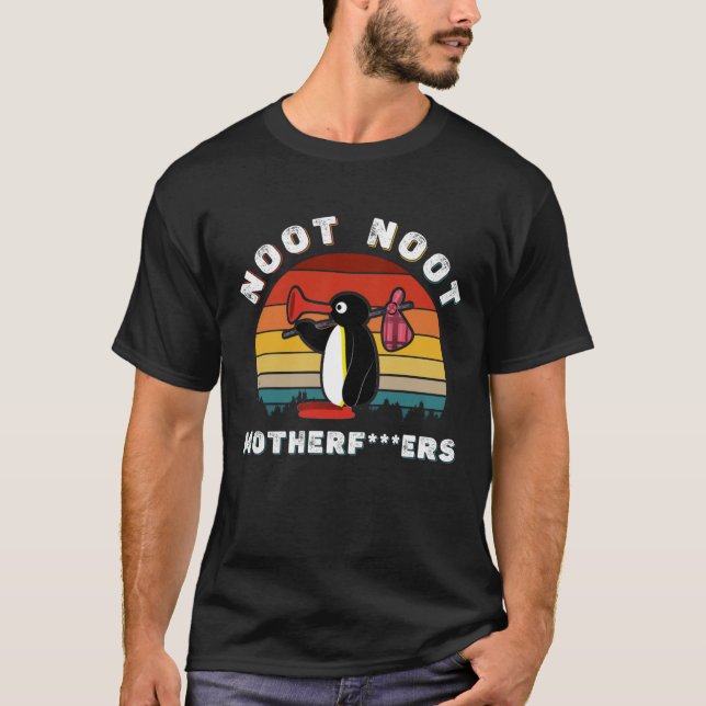Noot Noot Pingu Shirt Noot Meme T-shirt (Front)