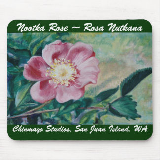 Nootka Rose Mouse Pad