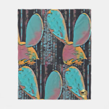 Nopales.io Fleece Blanket