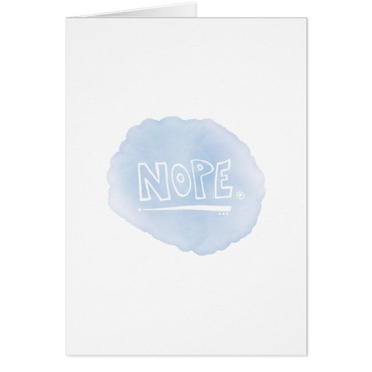 Nope Cards (Front)