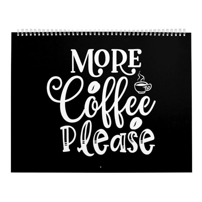 nope coffee please calendar (Cover)