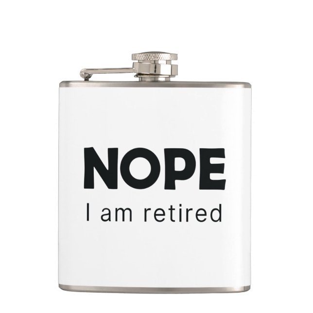 Nope, I am retired Flask (Front)