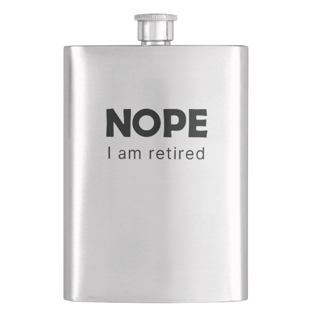 Nope, I am retired Flask (Front)
