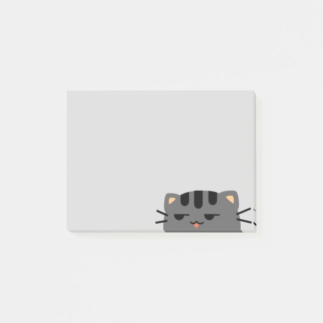 Nope Kitty Post-it Notes (Front)