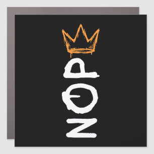 Nope No Kings America Democracy Anti-Trump I Car Magnet