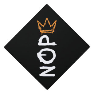 Nope No Kings America Democracy Anti-Trump I Graduation Cap Topper