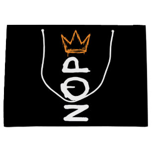 Nope No Kings America Democracy Anti-Trump I Large Gift Bag