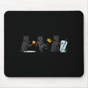 Nope no kings no ice cat funny political meme mouse pad