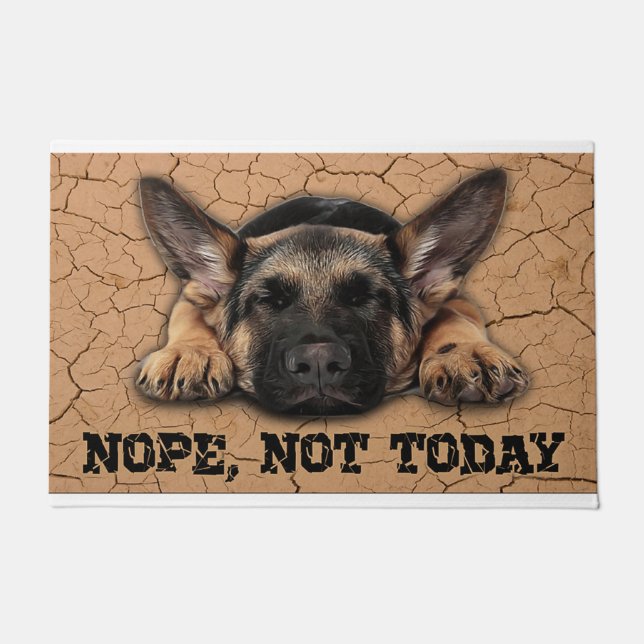 Nope, Not Today, Dog Lover, Welcome to Doormat (Front)