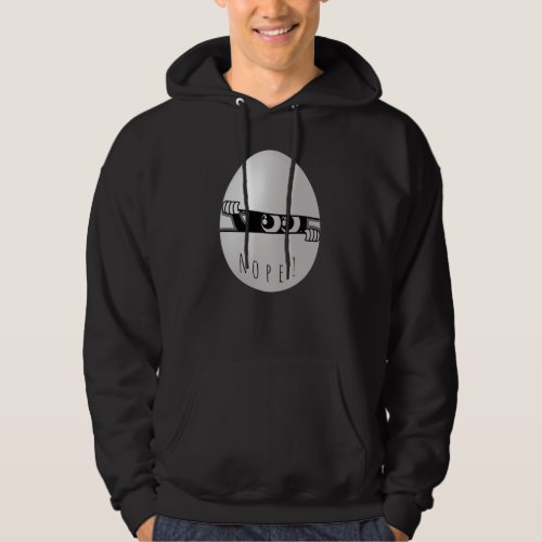 Nope Not Today Funny Introvert Hoodie