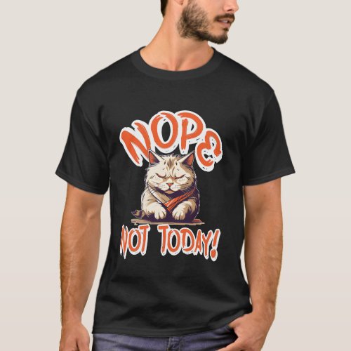 Nope Not Today  T_Shirt