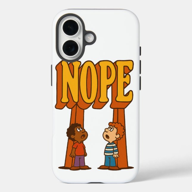 Nope Phone Case (Back)