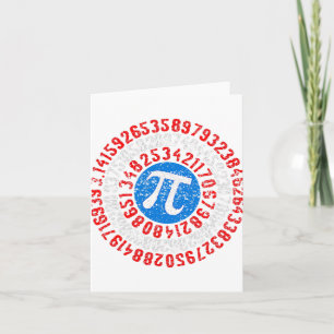 Nope Pi Day Funny Face Mask Teacher Student Quaran Card
