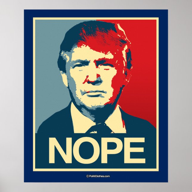 NOPE TRUMP POSTER (Front)
