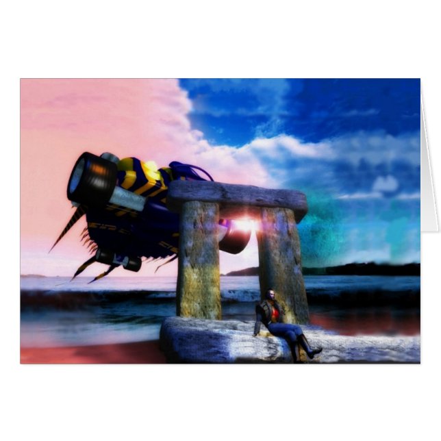 NORA, BACK TO THE FUTURE ,Science Fiction,Sci-Fi Cards (Front Horizontal)