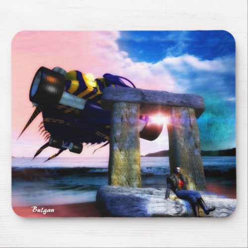 NORA BACK TO THE FUTURE Science FictionSci_Fi Mouse Pad