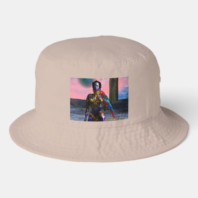NORA CYBER WARRIOR BUCKET HAT (Front)