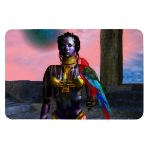 NORA CYBER WARRIOR MAGNET