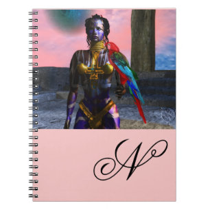 NORA CYBER WARRIOR MONOGRAM NOTEBOOK