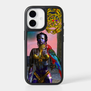NORA CYBER WARRIOR WITH PARROT  OtterBox iPhone CA 17 Case