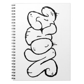 Nora Graffiti Art Name - Notebook