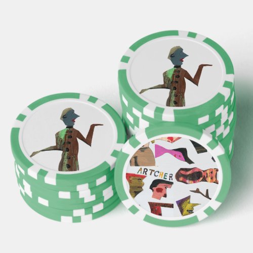 NORA POKER CHIPS