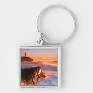 Norah Head Lighthouse Soldiers Beach, Australia Keychain