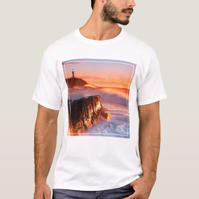 Norah Head Lighthouse | Soldiers Beach, Australia T-Shirt (Front)