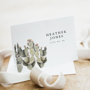 NORAH Prickly Pear Cactus Desert Place Cards