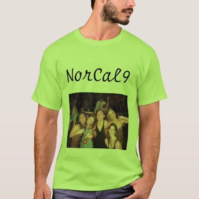 NorCal9- Sideways T-Shirt (Front)