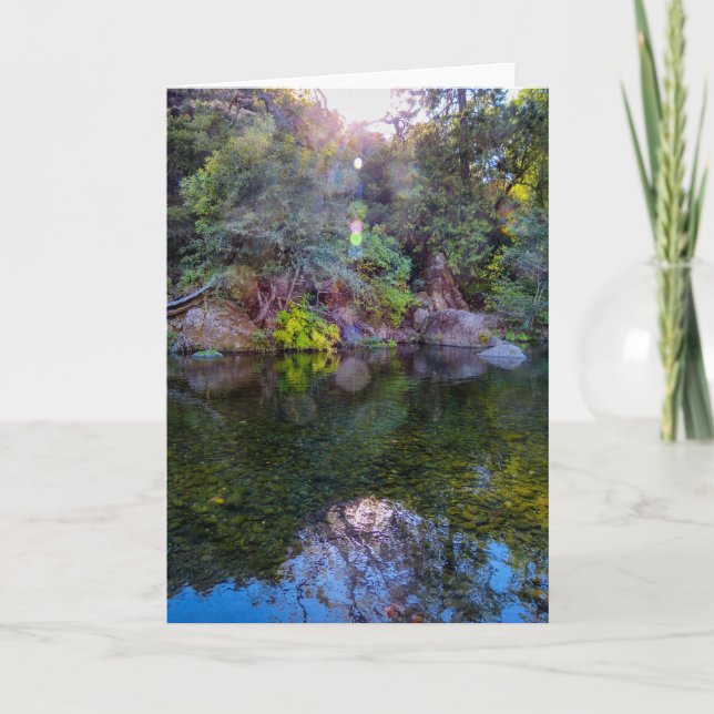 NorCal Nature Greeting Card: Upper Park Card 1 (Front)