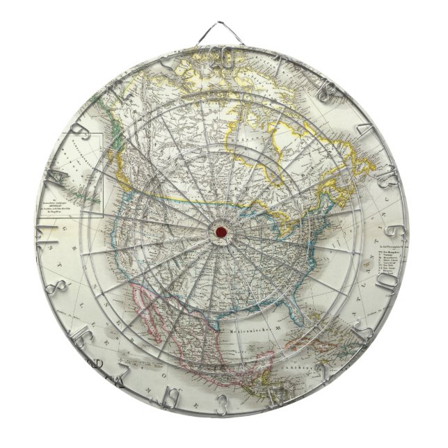 Nord America. Dart Board (Front)