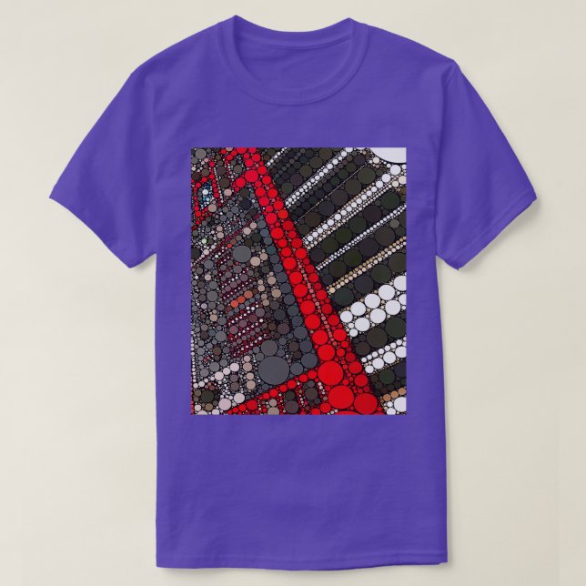 Nord Keyboard Abstract Keyboardist Piano Synth Gra T-Shirt (Design Front)
