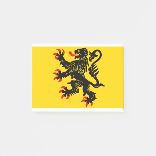 nord_pas_de_calais french flag post_it notes