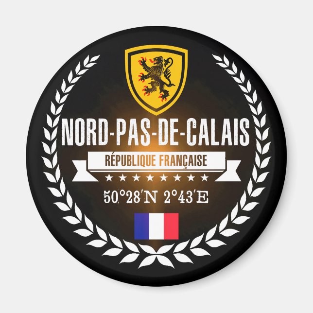 Nord-Pas-de-Calais Magnet (Front)
