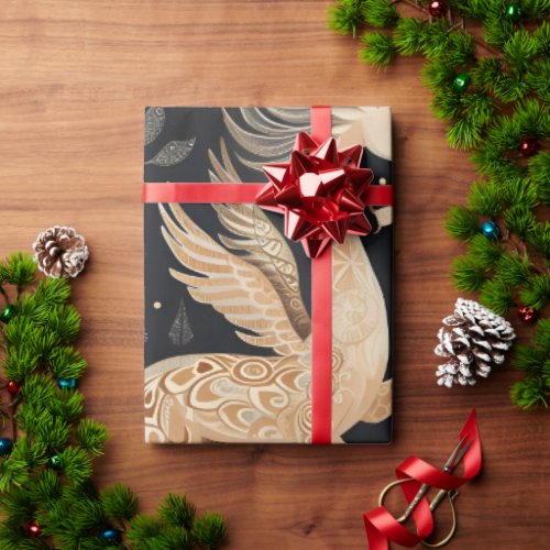 Nordic Animal Design Wrapping Paper