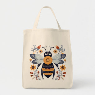 Nordic Bee Tote Bag