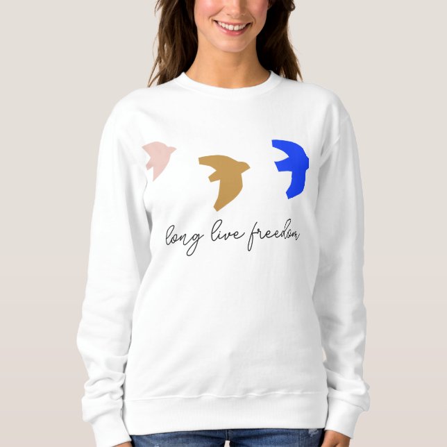 Nordic Birds Sweatshirt (Front)